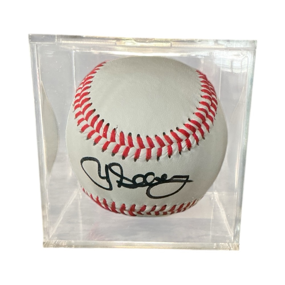 Jim Sundberg Autographed Baseball